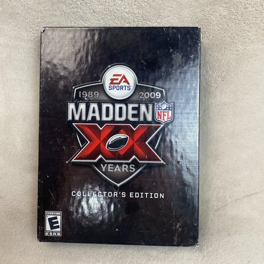 Madden NFL 09 20th Anniversary Collector's Edition (PS3, 2008)